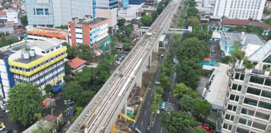 Ekstensi LRT Manggarai hingga Dukuh Atas Jadi Prioritas