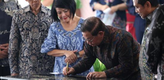 Resmikan Labschool Ciracas, Pram Komitmen Perluas Akses Pendidikan