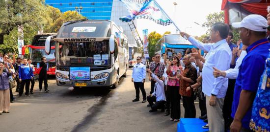 Jelang Lebaran, Kemnaker Koordinasikan Mudik Gratis bagi 12.690 Pekerja dan Ojol
