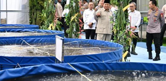 Polri Hadirkan Ekosistem Pangan hingga Pelosok, Presiden Prabowo: Kita Berada di Jalan yang Benar