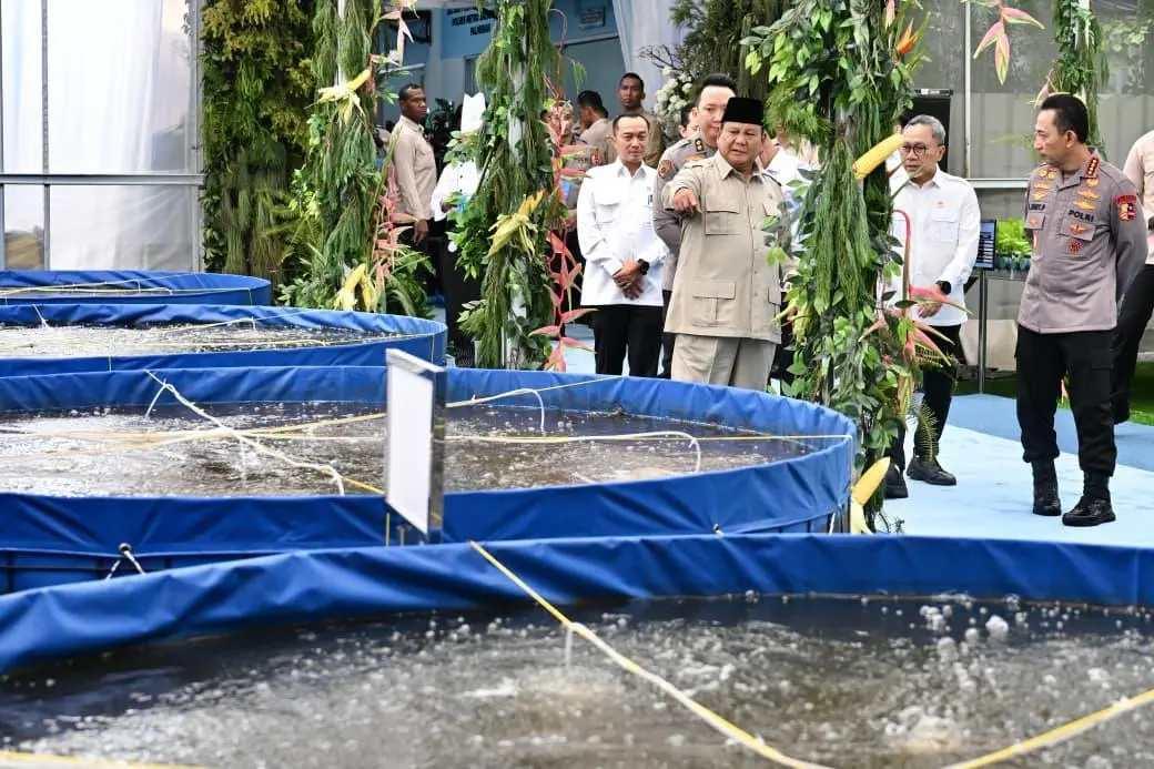 Polri Hadirkan Ekosistem Pangan hingga Pelosok, Presiden Prabowo: Kita Berada di Jalan yang Benar