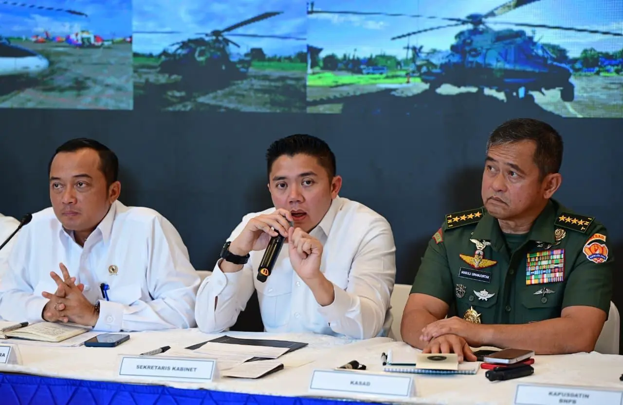 Seskab: Pemerintah Super Cepat Satu Bulan Pascabencana, Ini yang Sudah Diperbuat