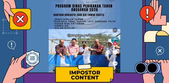 [PENIPUAN] Tautan Pendaftaran Program Bantuan Budidaya Ikan Dinas Perikanan 2026