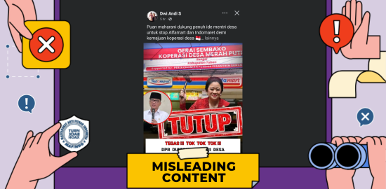 [SALAH] DPR Dukung Penutupan Indomaret dan Alfamart demi Koperasi Desa Merah Putih