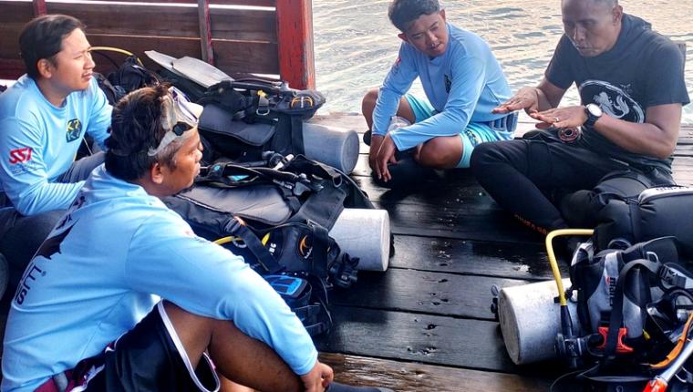 20 Warga Antusias Ikuti Pelatihan Selam Lanjutan di Pulau Pramuka