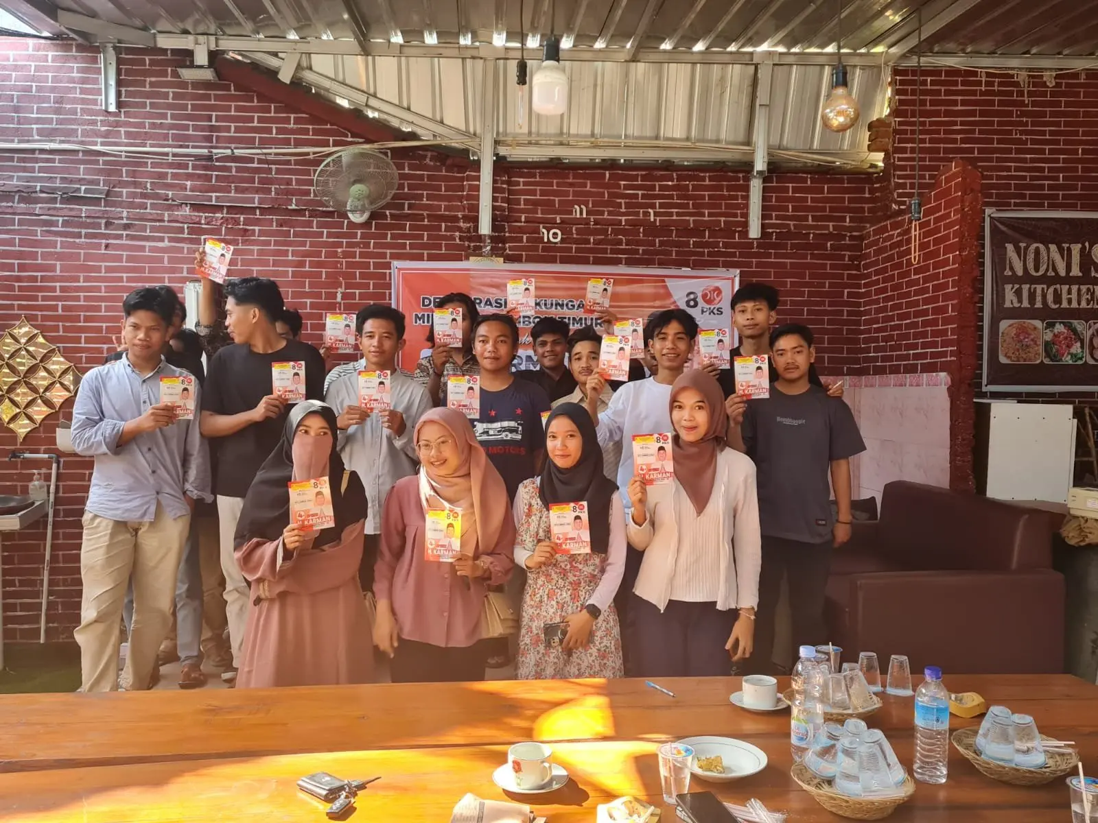 Wow! Karman Caleg PKS Dapat Dukungan Milenial Lombok Timur