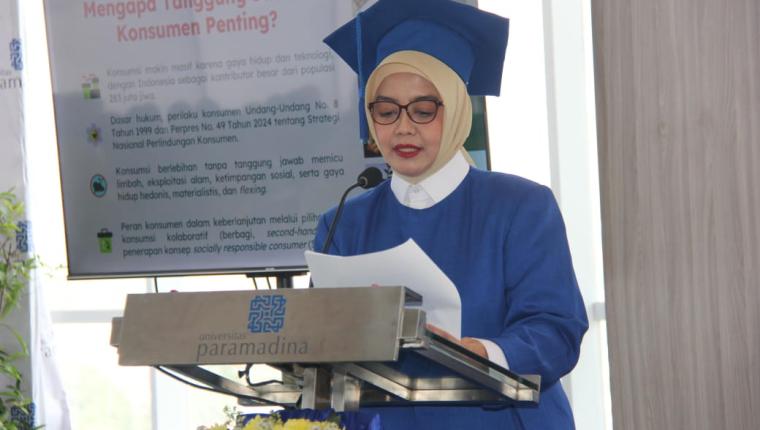 Universitas Paramadina Kukuhkan Prof. Dr. Iin Mayasari sebagai Guru Besar
