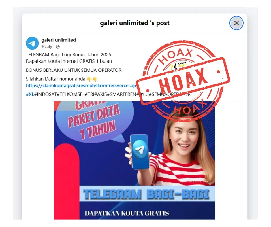 Hoaks kuota gratis-1