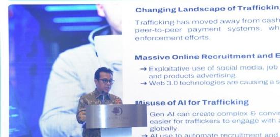 Nezar Patria: AI Harus Jadi Terobosan Teknologi untuk Berantas Perdagangan Manusia