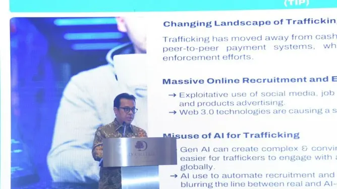 Nezar Patria: AI Harus Jadi Terobosan Teknologi untuk Berantas Perdagangan Manusia