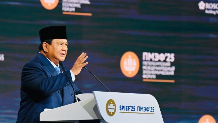 Presiden Prabowo Angkat Capaian Indonesia di SPIEF 2025