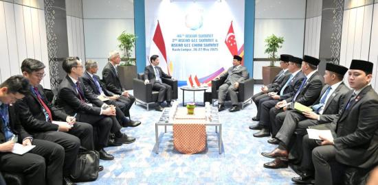 Presiden Prabowo Bertemu PM Wong di Kuala Lumpur