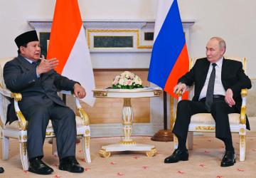 Presiden Prabowo Bertemu Presiden Putin di Istana Konstantinovsky