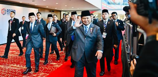 Presiden Prabowo Ikuti Sesi Retreat KTT ke-46 ASEAN, Bahas Stabilitas Kawasan