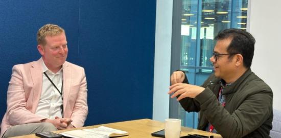 Wamenkomdigi Nezar Patria Perkuat Kolaborasi Teknologi UK-RI