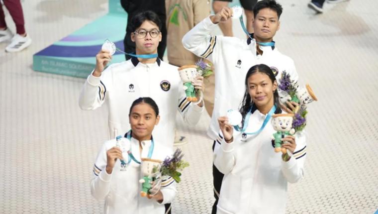 Tim Renang Indonesia Raih 12 Medali di Islamic Solidarity Games 2025 Riyadh