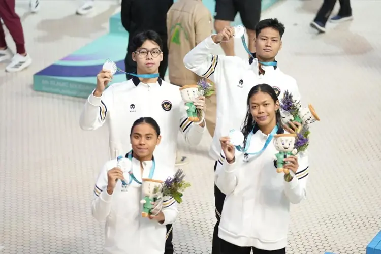 Tim Renang Indonesia Raih 12 Medali di Islamic Solidarity Games 2025 Riyadh