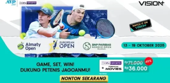 Tiga Turnamen Besar ATP 250 Siap Panaskan Dunia Tenis Pekan Ini