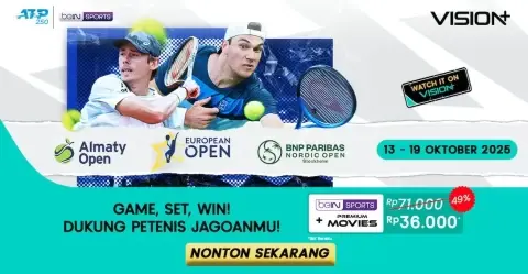 Tiga Turnamen Besar ATP 250 Siap Panaskan Dunia Tenis Pekan Ini