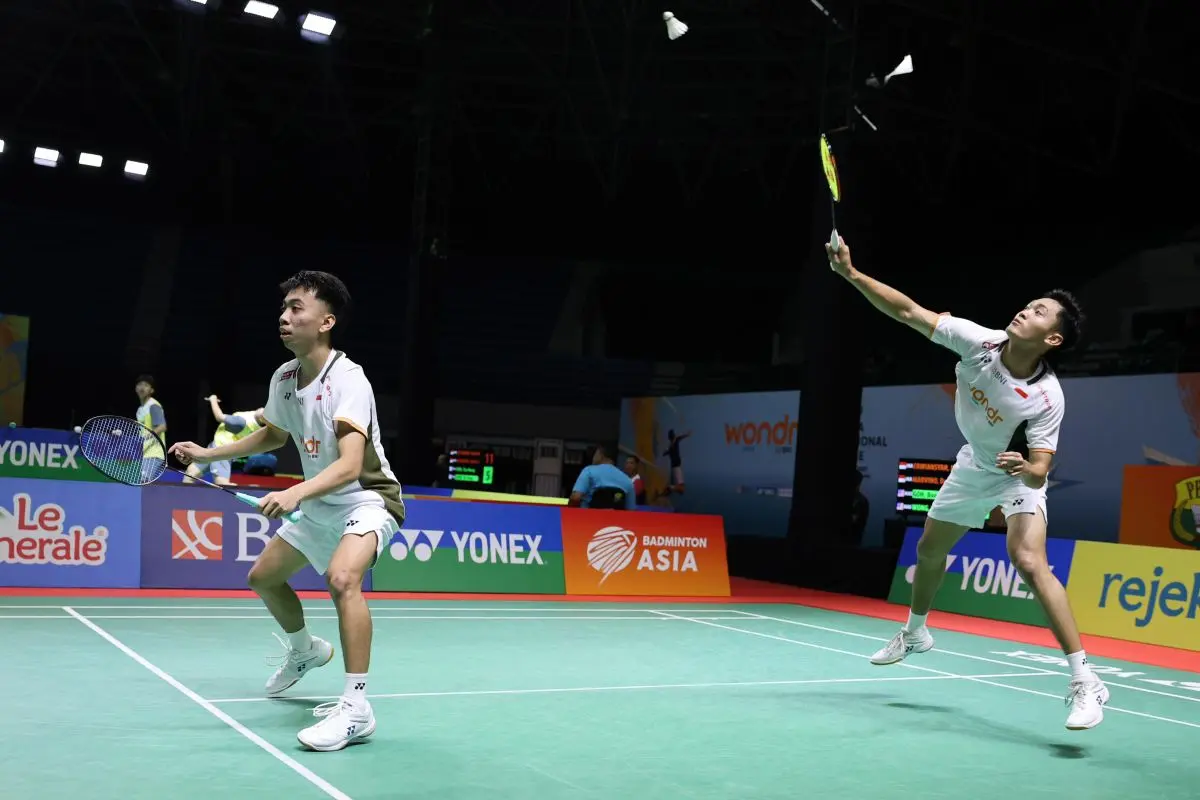 Putra/Edgar Jaga Fokus Usai Juara, Melaju ke Babak Kedua Indonesia International Challenge 2025
